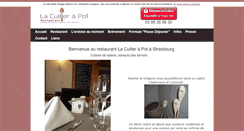 Desktop Screenshot of lacuillerapot.com