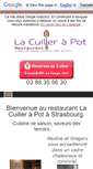 Mobile Screenshot of lacuillerapot.com